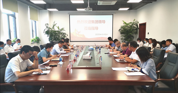 集團(tuán)黨委副書記、總經(jīng)理吳波一行到沈陽航空工業(yè)發(fā)展有限公司調(diào)研指導(dǎo)